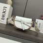 LOEWE Mini Gate Dual bag in soft calfskin and jacquard