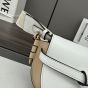 LOEWE Mini Gate Dual bag in soft calfskin and jacquard