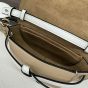 LOEWE Mini Gate Dual bag in soft calfskin and jacquard