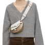 LOEWE Mini Gate Dual bag in soft calfskin and jacquard