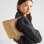 Prada Re-Edition Satin mini-bag with crystals