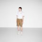 Gucci GG Supreme linen shorts