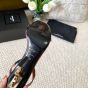YSL OPYUM SLINGBACK SANDALS IN VEGETABLE-TANNED LEATHER
