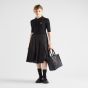 Large leather Prada Symbole bag with topstitching