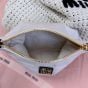MIU MIU IVY raffia-effect woven tote bag