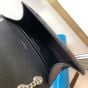 YSL ENVELOPE MEDIUM IN QUILTED GRAIN DE POUDRE EMBOSSED LEATHER