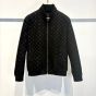 LV Monogram Debossed Suede Tracksuit Jacket