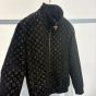 LV Monogram Debossed Suede Tracksuit Jacket
