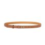 LOEWE Anagram belt in pebble grain calfskin