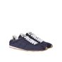 MIU MIU Plume technical fabric and suede sneakers