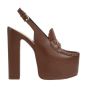 Gucci Women's Horsebit platform loafer slingback