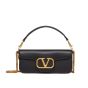 VALENTINO GARAVANI LOCÒ CALFSKIN SHOULDER BAG
