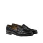 Prada Brushed leather loafers