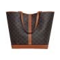 Celine MEDIUM CABAS IN TRIOMPHE CANVAS AND CALFSKIN
