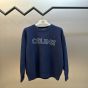 celine oversized crew neck sweater in wool