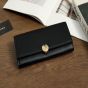 LOEWE Pebble continental wallet in shiny nappa calfskin