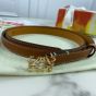 LOEWE Anagram belt in pebble grain calfskin