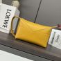 LOEWE Puzzle Fold wash bag in shiny calfskin