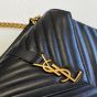 YSL COLLEGE MEDIUM IN QUILTED LEATHER