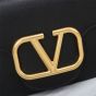 VALENTINO GARAVANI LOCÒ CALFSKIN SHOULDER BAG