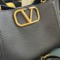 VALENTINO GARAVANI ALLTIME MEDIUM HANDBAG IN GRAINY CALFSKIN