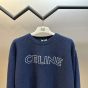celine oversized crew neck sweater in wool