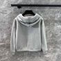 Celine troubadour loose hoodie in cotton fleece