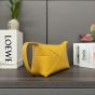 LOEWE Puzzle Fold wash bag in shiny calfskin