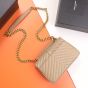 YSL COLLEGE MEDIUM IN QUILTED LEATHER