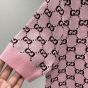 Gucci Wool jacquard polo top with GG Shadow
