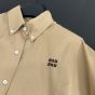 MIU MIU Chino cloth blouson jacket