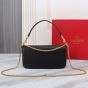 VALENTINO GARAVANI LOCÒ CALFSKIN SHOULDER BAG
