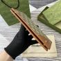 Gucci GG Emblem continental wallet