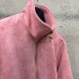 LV Monogram Debossed Leather Tracksuit Jacket