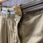 MIU MIU Garment-dyed cotton satin shorts
