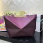 LOEWE Puzzle Fold Tote in shiny calfskin