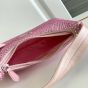 Prada Re-Edition Satin mini-bag with crystals