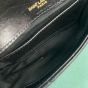 YSL COLLEGE mini chain bag in shiny crackled leather