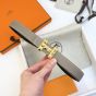 Hermès H Infini belt buckle & Reversible leather strap 24 mm