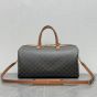 MEDIUM TRAVEL BAG IN TRIOMPHE CANVAS WITH CELINE PRINT