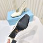 Prada Patent leather slingback pumps