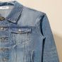 Celine oversized trucker jacket in union wash denim