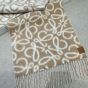 LOEWE Anagram scarf in alpaca and wool