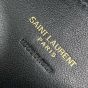 YSL COLLEGE mini chain bag in shiny crackled leather