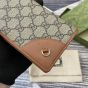 Gucci GG Emblem continental wallet