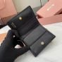 MIU MIU Small matelassé nappa leather wallet