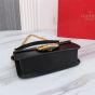 VALENTINO GARAVANI LOCÒ CALFSKIN SHOULDER BAG