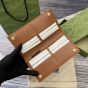 Gucci GG Emblem continental wallet