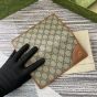 Gucci GG Emblem continental wallet