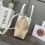 LOEWE Mini Puzzle Fold Tote in shiny calfskin